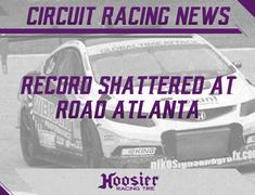 Record Shattered at Road Atlanta on Hoosier Tires